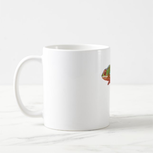 Caneca De Café P é para Panther Chameleon (Esquerda)