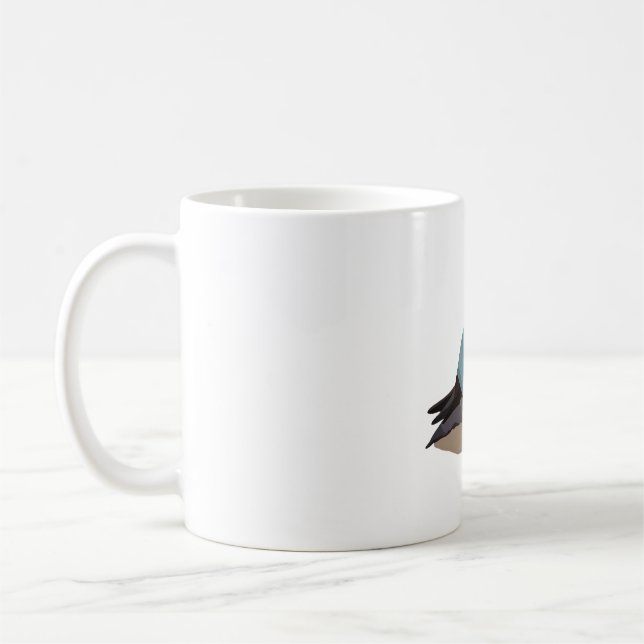 Caneca De Café P é para Puffin (Esquerda)