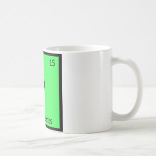 Caneca De Café P - Peloneuestes Tabela Periódica de Química de Di