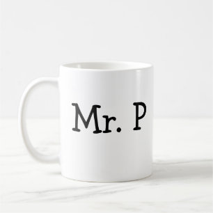 Caneca De Café P. Teacher / Educator Mug