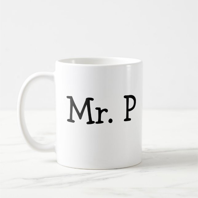 Caneca De Café P. Teacher / Educator Mug (Esquerda)