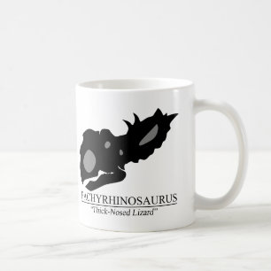 Caneca De Café Pachyrhinosaurus crânio