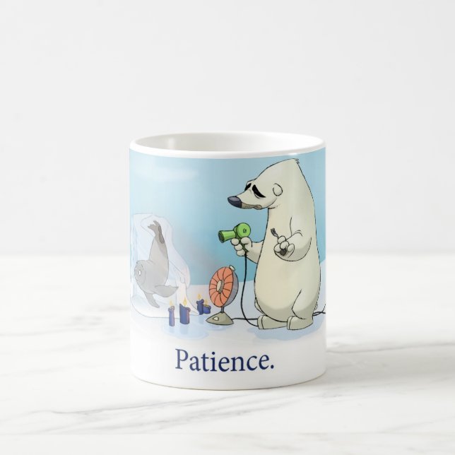 Caneca De Café Paciência (Centro)