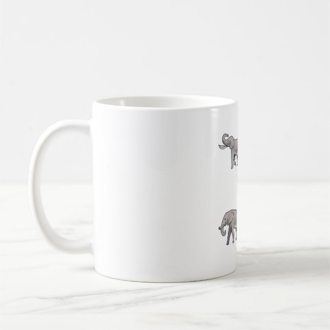 Caneca De Café Pacote de Elefantes Cons (Esquerda)