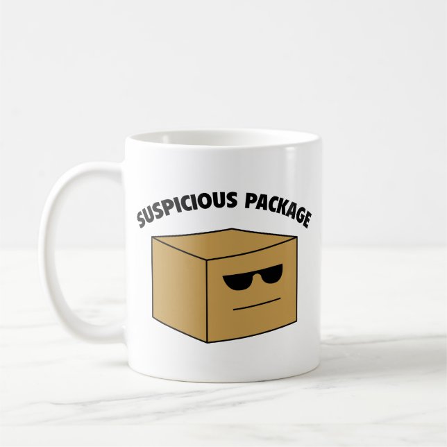Caneca De Café Pacote Suspeito Coffee Mug (Esquerda)