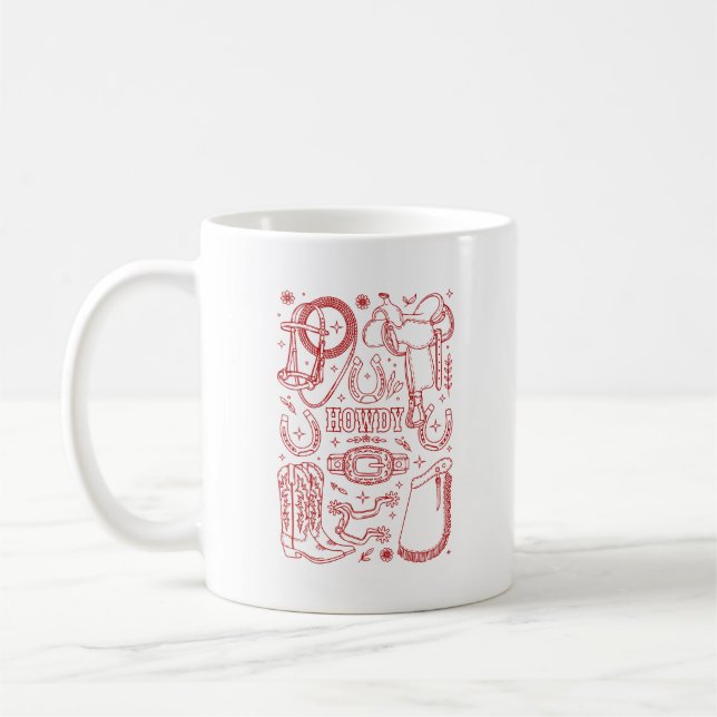 Caneca De Café Pacote Texas Cowboy (Esquerda)