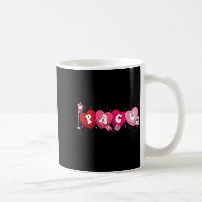 Caneca De Café Pacu Nurse Valentine's Day St Anesthesia Care Unit (Direita)