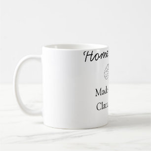 Caneca De Café padaria de donuts caseiros adicione o nome do seu