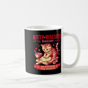 Caneca De Café Padaria Kitty Biscuits Nós Amassamos Em Você Preci
