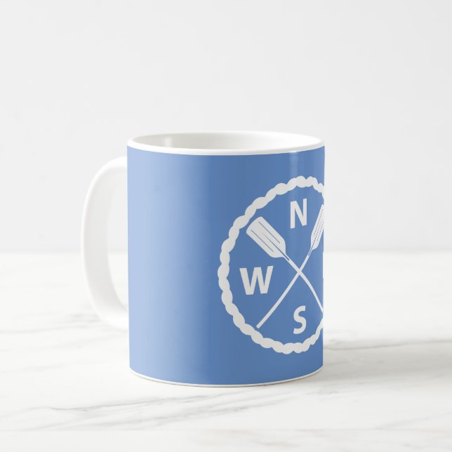 Caneca De Café Paddle Explorer Design - Clássico (Frente Esquerda)