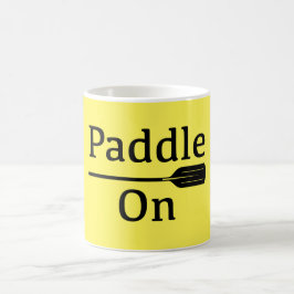Caneca De Café Paddle Na Design - Pega Clássica