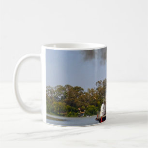 Caneca De Café Paddle Navio a vapor Cruising River Murray,