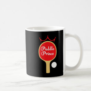 Caneca De Café Paddle Prince Ping Pong Divertido Tênis Gif