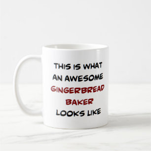 Caneca De Café padeiro de pão-de-gengibre, incrível