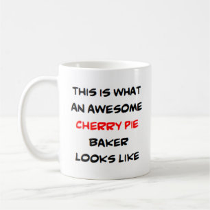 Caneca De Café padeiro de torta de cereja, incrível