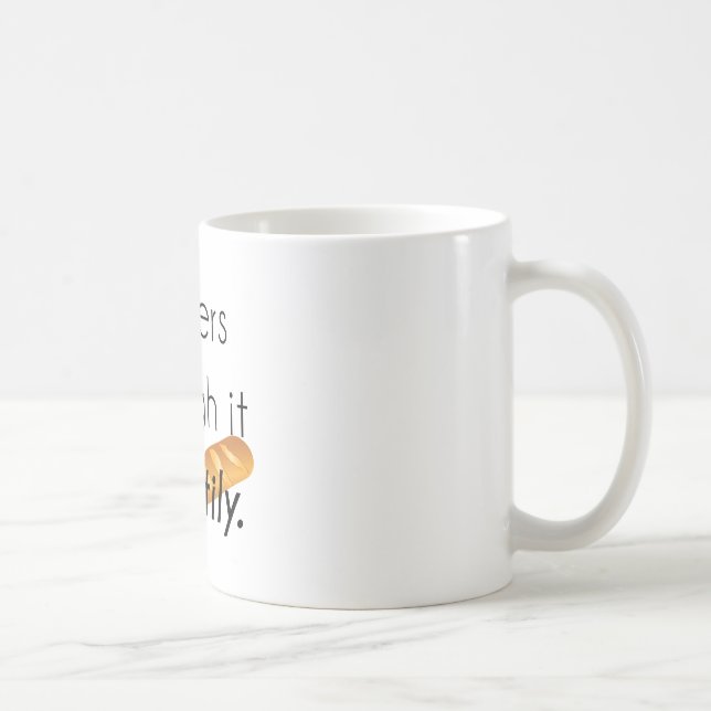 Caneca De Café Padeiros fazem isso! (Direita)
