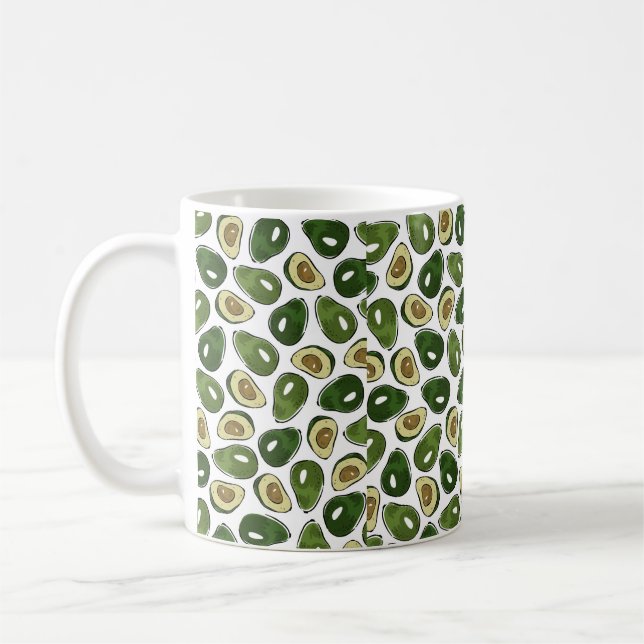Caneca De Café Padrão abacado (Esquerda)
