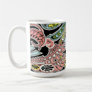 Caneca De Café Padrão Art Nouveau #8