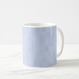 Caneca De Café Padrão azul claro -