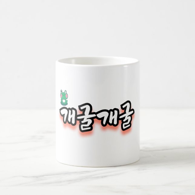 Caneca De Café Padrão bonito de flores azuis (Centro)