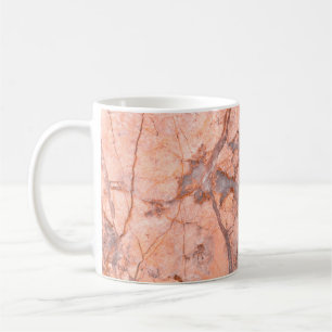 Caneca De Café Padrão branco de textura mármore
