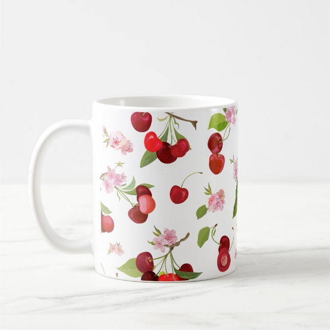 Caneca De Café Padrão Cherry 1 (Esquerda)