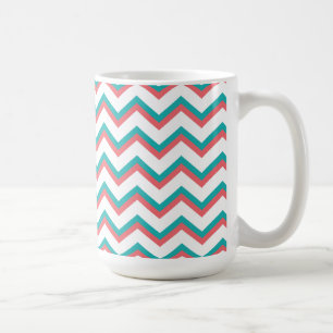 Caneca De Café Padrão Chevron Sudoeste