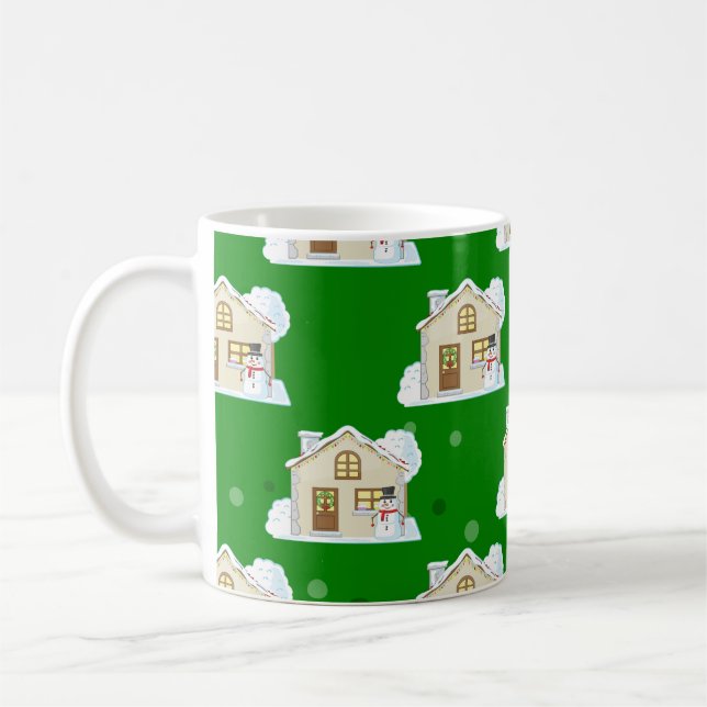 Caneca De Café Padrão da Casa de Natal (Esquerda)