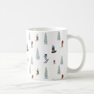Caneca De Café Padrão da Descida de inverno
