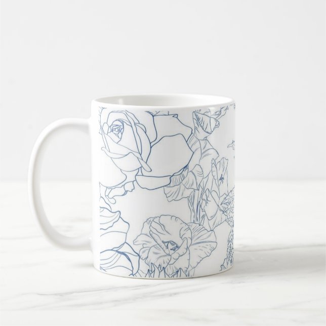 Caneca De Café Padrão da ventoinha (Esquerda)
