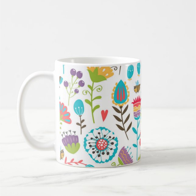 Caneca De Café Padrão da ventoinha (Esquerda)