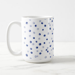 Caneca De Café Padrão de Airelas Espalhadas