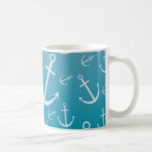 Caneca De Café Padrão de Âncora