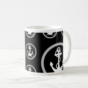 Caneca De Café Padrão de Âncora