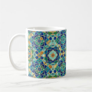Caneca De Café Padrão de Azulejo Zellige Marroquino 