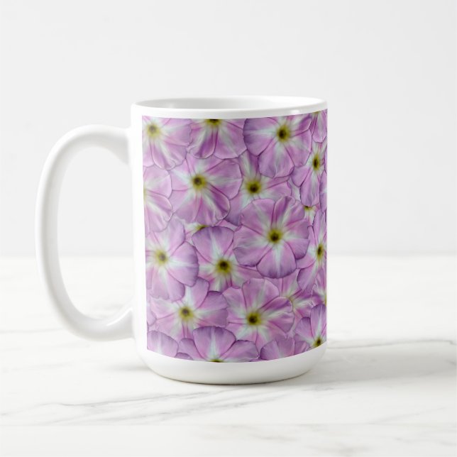 Caneca De Café Padrão de Bindweed Invisível (Esquerda)