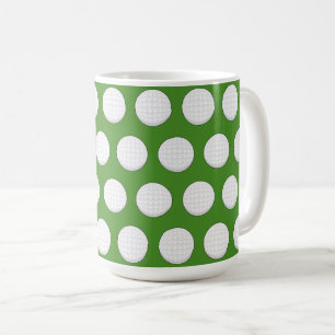 Caneca De Café Padrão de Bola de Golf