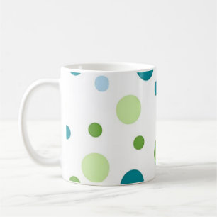 Caneca De Café padrão de bolinhas