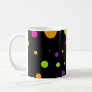 Caneca De Café padrão de bolinhas