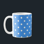Caneca De Café padrão de bolinhas<br><div class="desc">Para verdadeiros amantes das bolinhas</div>