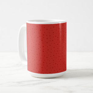 Caneca De Café Padrão de bolinhas retrorreflectora.