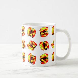 Caneca De Café Padrão de Burger