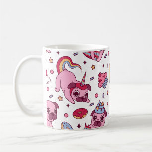 Caneca De Café Padrão de cachorro fofo para amantes de cães