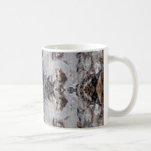 Caneca De Café Padrão de caleidoscópio gelado