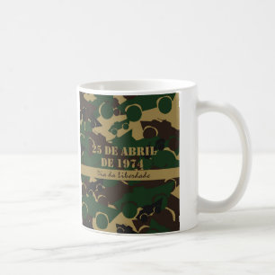 Caneca De Café Padrão de camuflagem de veículos militares
