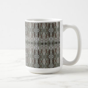 Caneca De Café Padrão de Casca de Árvore do Reino