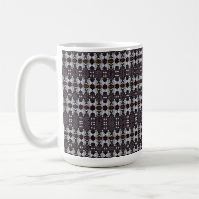 Caneca De Café Padrão de Casca de Árvore em Luto (Esquerda)
