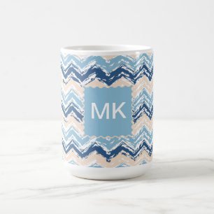 Caneca De Café Padrão de Cevon do Oceano Pacífico