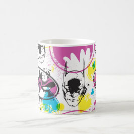 Caneca De Café Padrão de Código de Cor do Batman 3