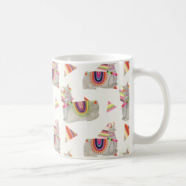 Caneca De Café Padrão de Coleção Llamarama II (Direita)